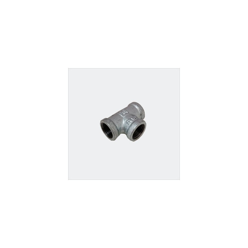 CONEXIONES TRUPER 47485 TEE DE HIERRO GALVANIZADO 1/2"