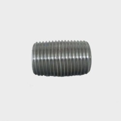 CONEXIONES TRUPER 47536 NIPLE DE ACERO GALVANIZADO 1/2" CUERDA CORRIDA, FOSET