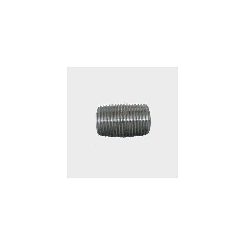 CONEXIONES TRUPER 47536 NIPLE DE ACERO GALVANIZADO 1/2" CUERDA CORRIDA, FOSET