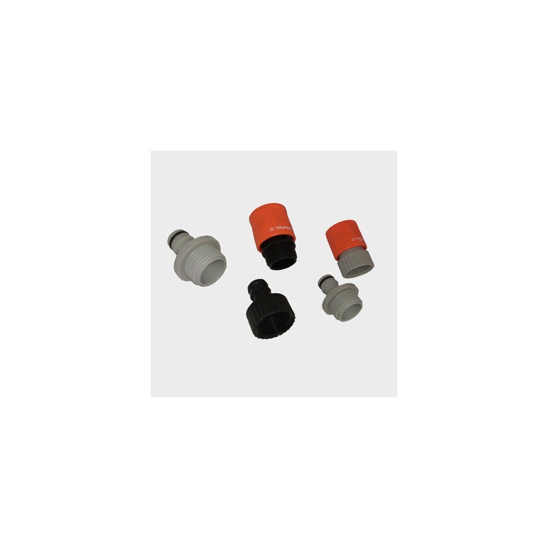 12728 Juego de 5 conectores de ABS de cambio rápido