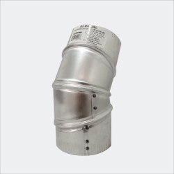 CODO ALUMINIO COFLEX DJ-E490AL CODO 4" X 90°