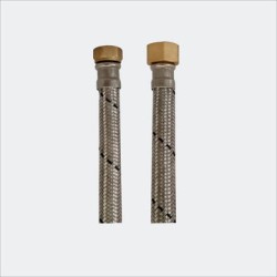 CONECTOR FLEXIBLE COFLEX AB-D80 ACERO INOXIDABLE 1/2 FIP X 3/4 FIP X 80 CM