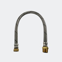 CONECTOR FLEXIBLE COFLEX AB-G60 ACERO INOXIDABLE PARA BOILER FLUJO MAYOR 1/2" F.I.P. X 3/4" N.P.T.