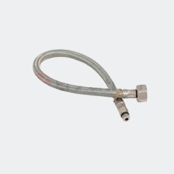 CONECTOR FLEXIBLE COFLEX AL-M40 ACERO INOXIDABLE 1/2" FIP X M10 X 40 CM