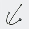CONECTOR FLEXIBLE COFLEX AL-T55 ACERO INOXIDABLE (T) 1/2 FIP X 1/2 FIP X 1/2 FIP X 55 CM