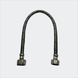 CONECTOR FLEXIBLE COFLEX AS-A50 ACERO INOXIDABLE 1/2 FIP X 7/8 FIP X 50 CM