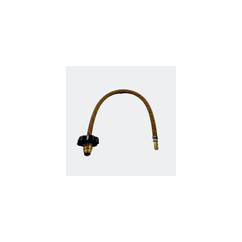 CONECTOR FLEXIBLE COFLEX GAS VG-P55 VINILIO PIG TAIL 7/16" M. X 7/8" IZQ CON MANERAL x 55cm
