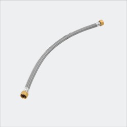 CONECTOR FLEXIBLE COFLEX VB-A60 VINILO BOILER FLUJO MAYOR 3/4" F.I.P. X 3/4" F.I.P. X 60 CM