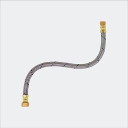 CONECTOR FLEXIBLE COFLEX VB-A80 VINILO BOILER FLUJO MAYOR 3/4" F.I.P. X 3/4" F.I.P. X 80 CM