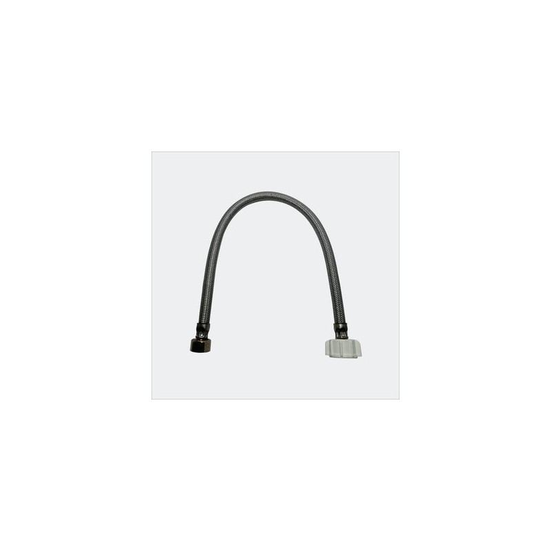 CONECTOR FLEXIBLE COFLEX VS-E50 VINILO PLATINO 1/2" F.I.P. X 7/8" A.M X 50 CM