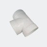 CONEXIONES DTC SAC-TS100 TEE PVC SANITARIA CEMENTADA DE 100 mm (4) INYECTADO