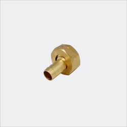Conexiones Truper 12700 Conector 1/2"  hembra de laton sólido para manguera