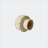 CONEXIONES TRUPER 45057 TUERCA UNION LISA DE CPVC  1"